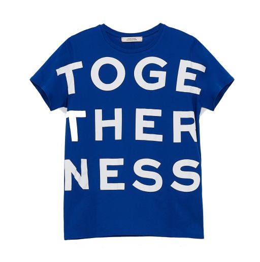 Dorothee Schumacher - T-Shirt mit Print blue white mix