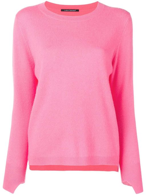 Luisa Cerano - Kashmerepullover hot pink