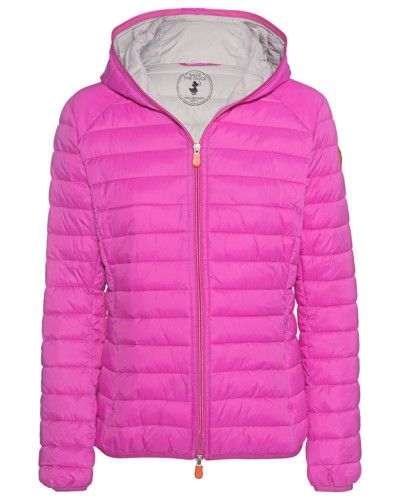 Save The Duck - Steppjacke mit Kapuze Fuchsia Pink